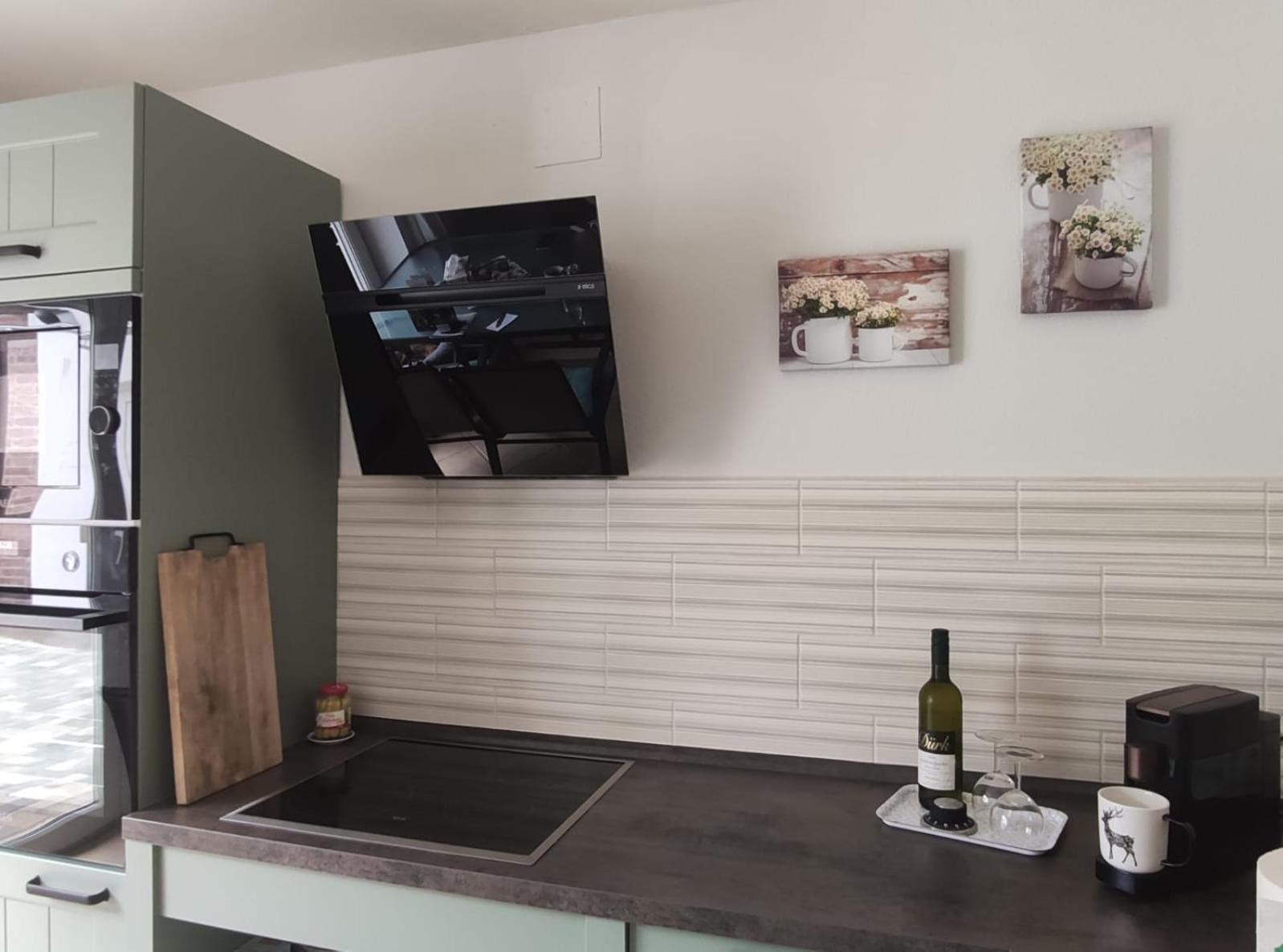 Ferienhaus Blaue Blume Mit 11 Kw Ladestation, Kamin, Terrasse, Eingezaeuntem Garten, Sauna, Wlan, Netflix, 2 Hunde Willkommen! Güntersberge Extérieur photo