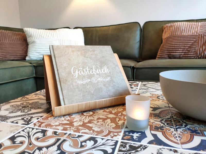 Ferienhaus Blaue Blume Mit 11 Kw Ladestation, Kamin, Terrasse, Eingezaeuntem Garten, Sauna, Wlan, Netflix, 2 Hunde Willkommen! Güntersberge Extérieur photo